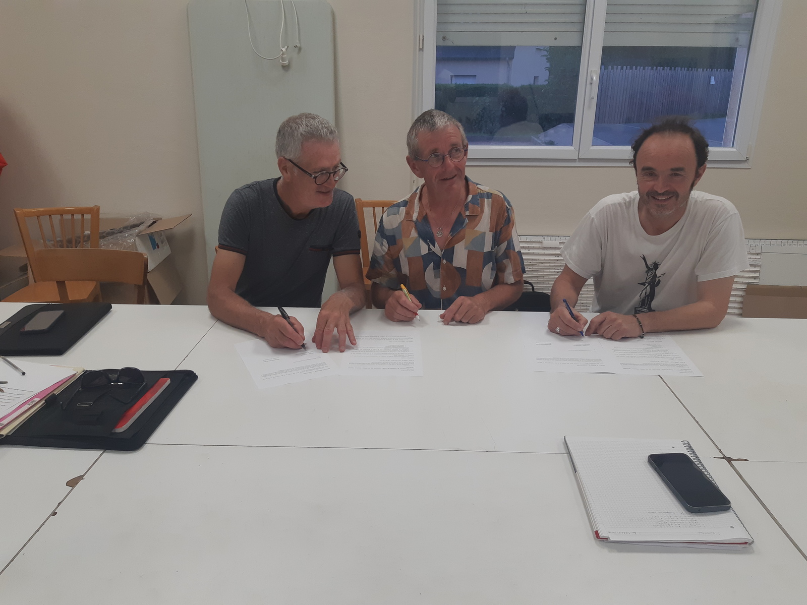Signature des Conventions avec les Municipalités