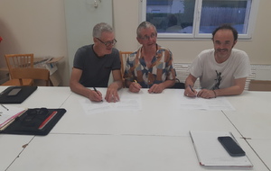 Signature des Conventions avec les Municipalités