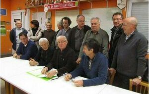 Signature Convention Mairie Cossé-le-Vivien